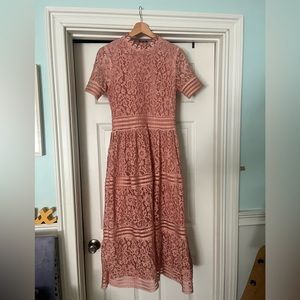 Baltic Born Pink Lace Dress